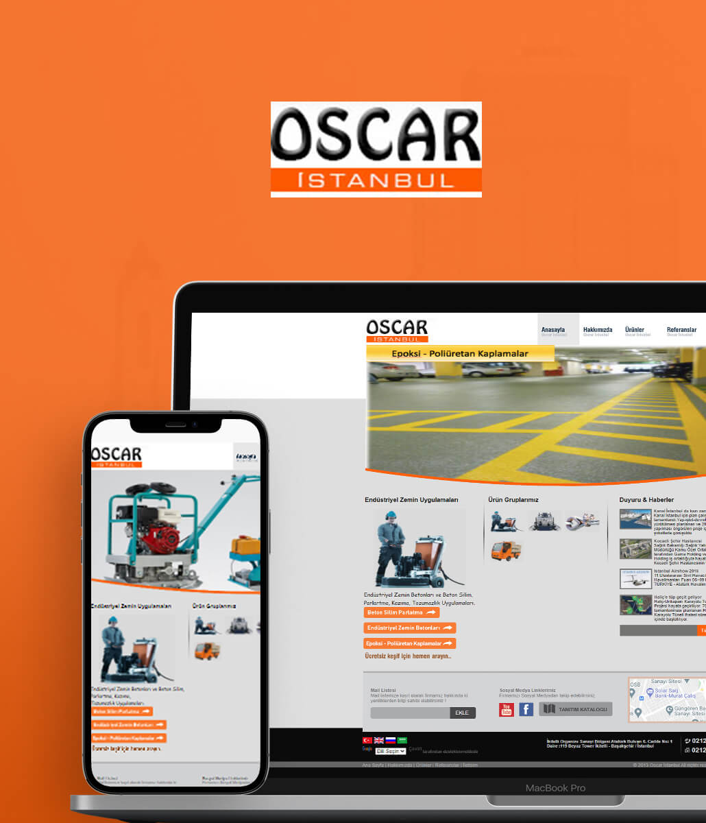 Oscar İstanbul Web Tasarım