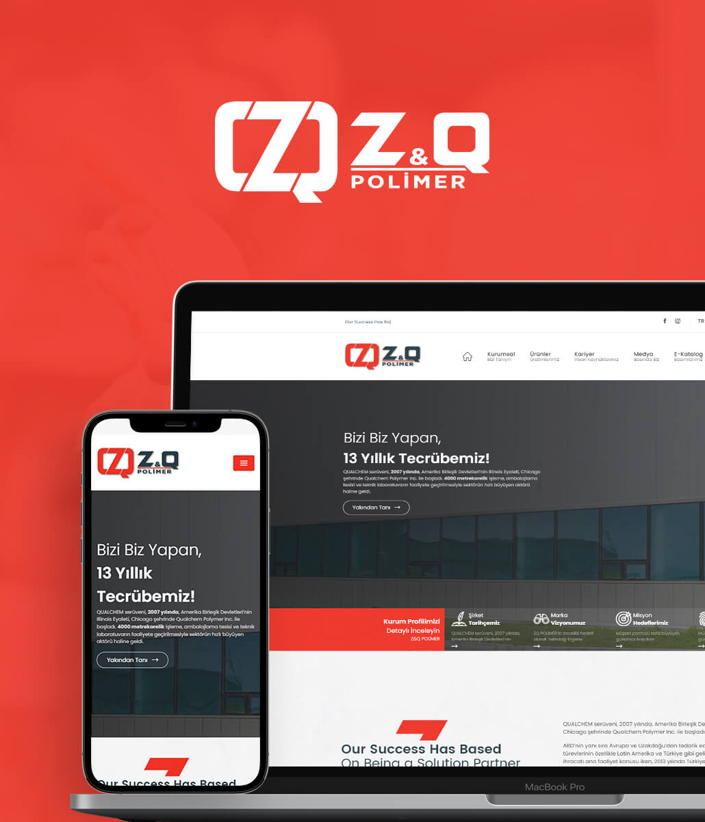 Z&Q Polimer Web Tasarım