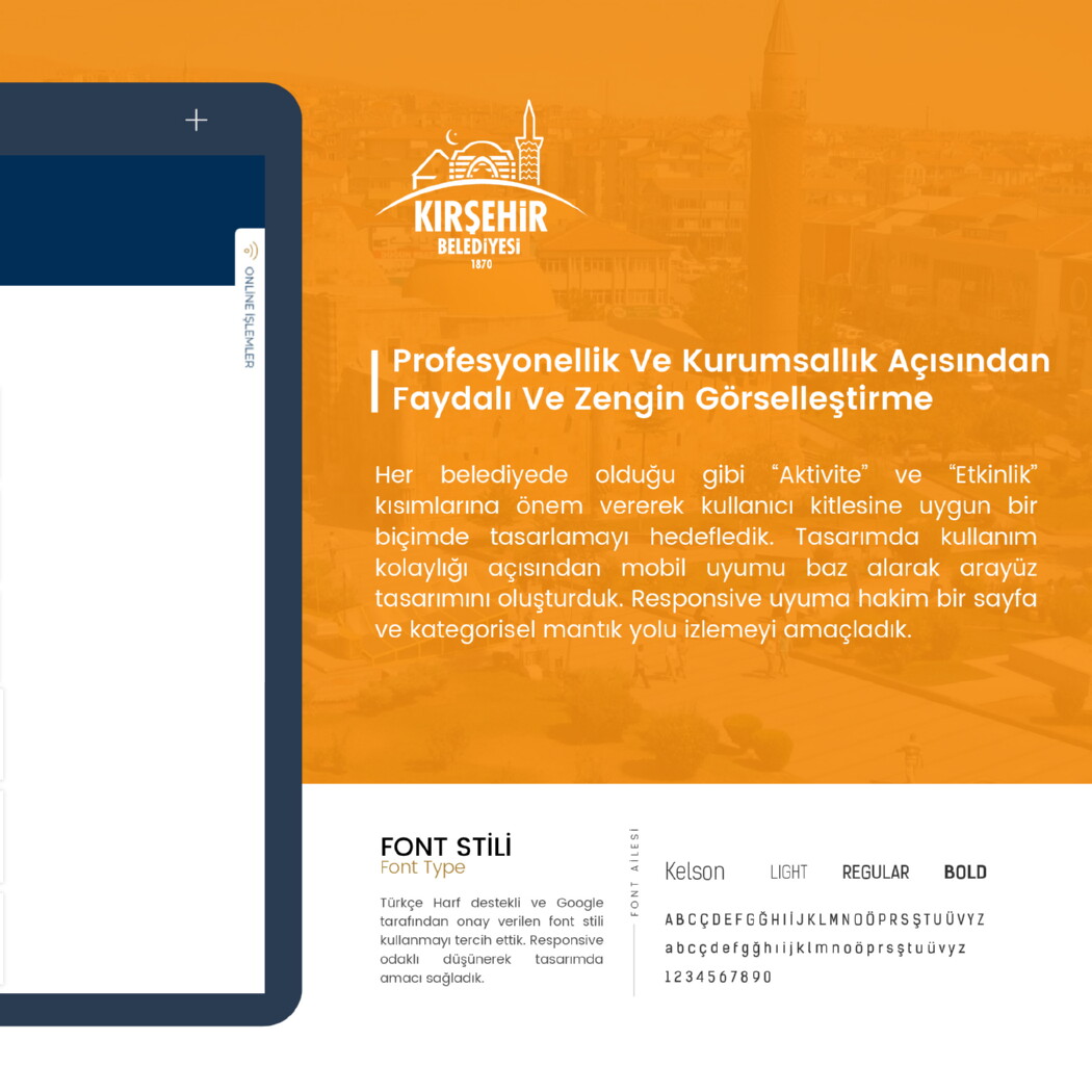 Kırşehir Belediyesi Web Tasarım